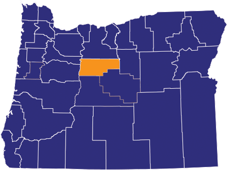 Map highlighting Jefferson County