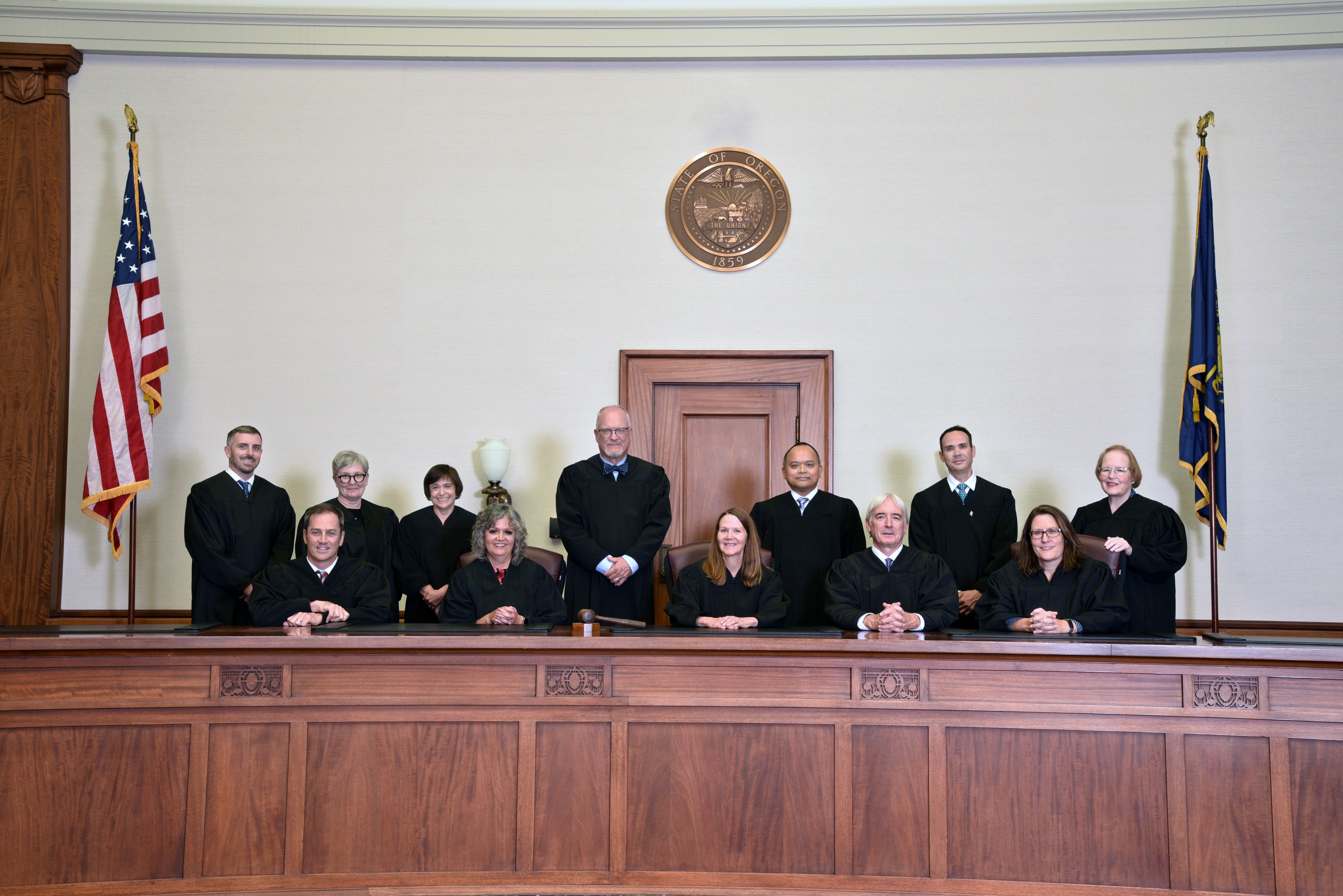 Group photo Oregon Court of Appeals judges