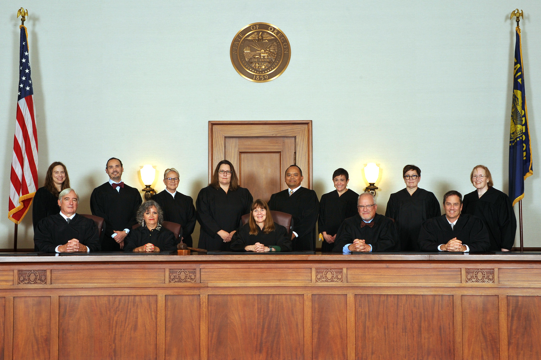 Group photo Oregon Court of Appeals judges