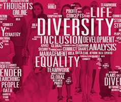 word pattern for diversity and equality